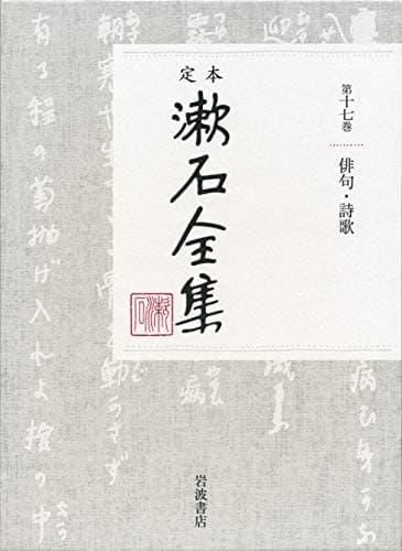 定本漱石全集 第17巻