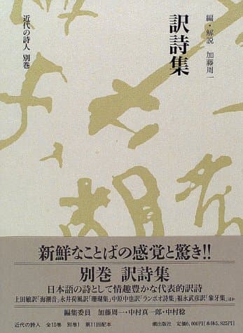 近代の詩人 別巻