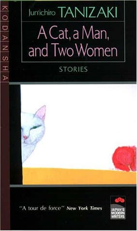 A cat, a man, and two women