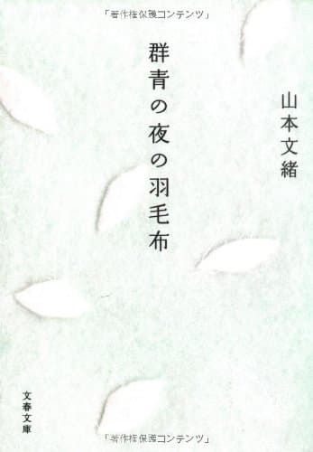 群青の夜の羽毛布